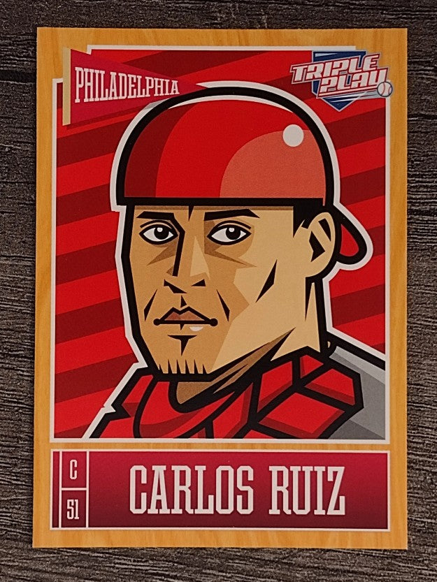 2013 Triple Play #64 Carlos Ruiz