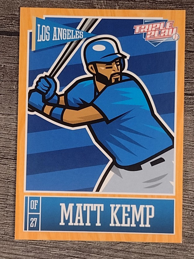 2013 Triple Play #43 Matt Kemp