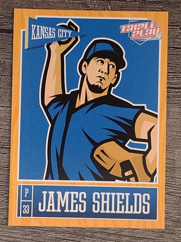 2013 Triple Play #80 James Shields