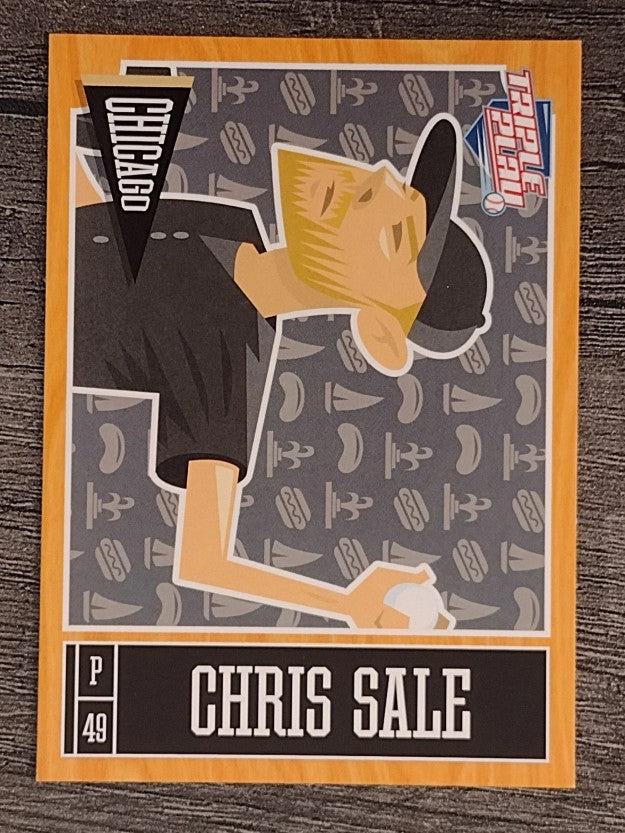 2013 Triple Play #17 Chris Sale