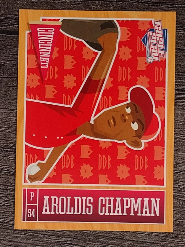 2013 Triple Play #19 Aroldis Chapman