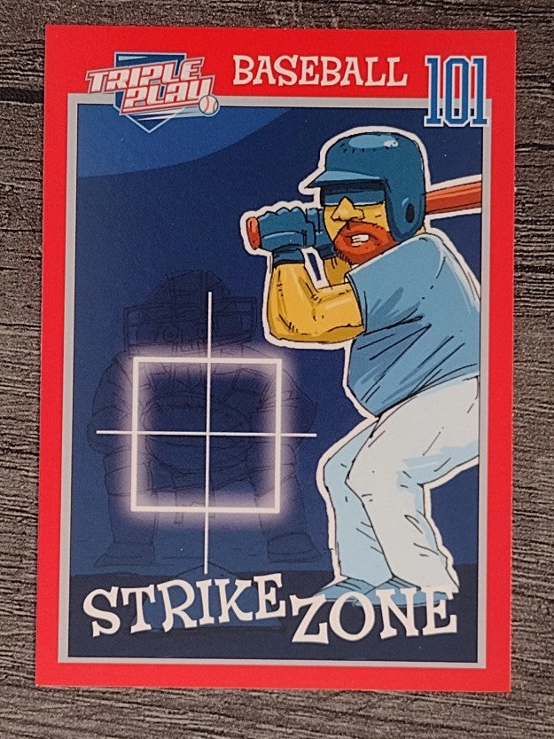 2013 Triple Play Baseball 101 #7 Strike Zone