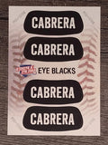 2013 Triple Play Eye Black #6 Miguel Cabrera