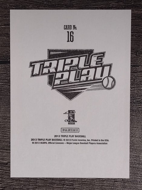 2013 Triple Play Stickers Red #16 R.A. Dickey