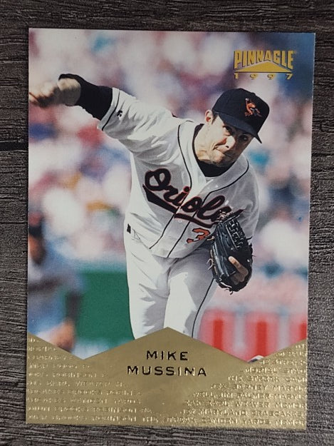 1997 Pinnacle #155 Mike Mussina