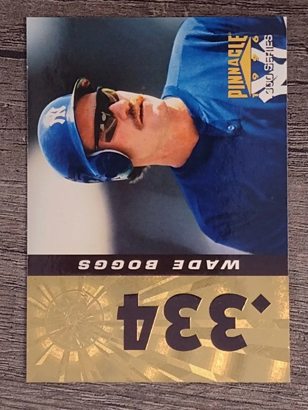 1996 Pinnacle #334 Wade Boggs 300