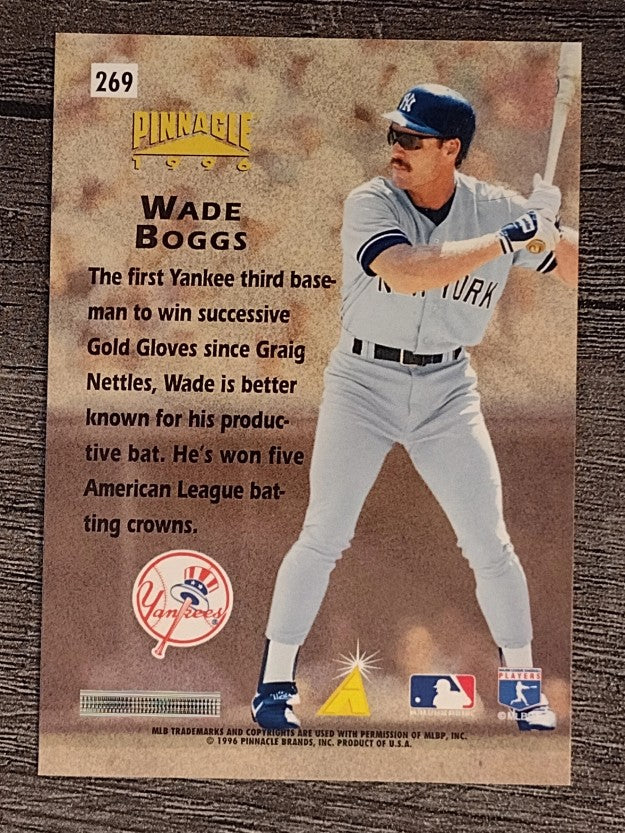 1996 Pinnacle #269 Wade Boggs HH