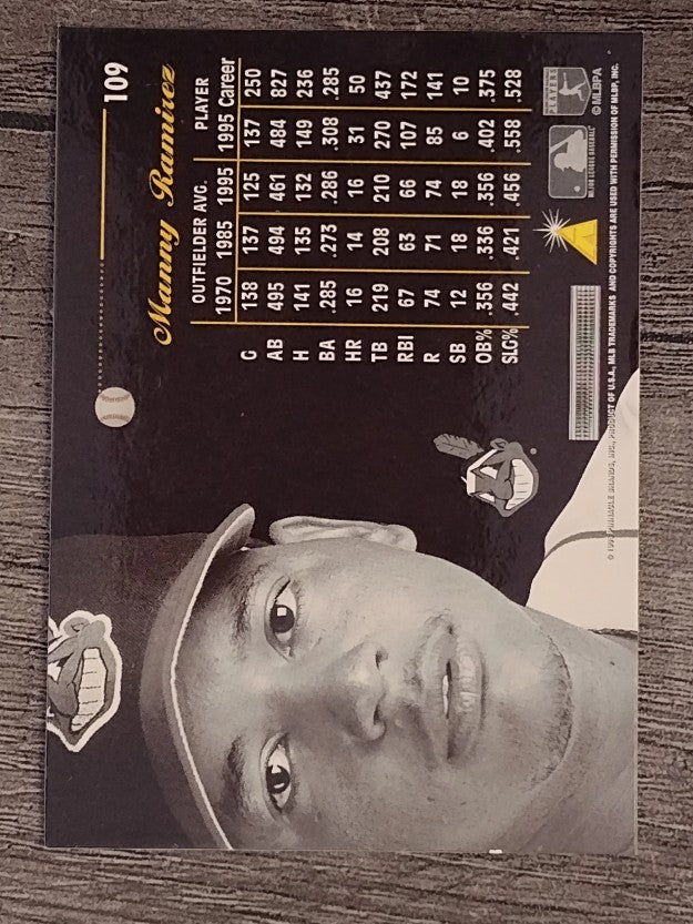 1996 Pinnacle Aficionado #109 Manny Ramirez