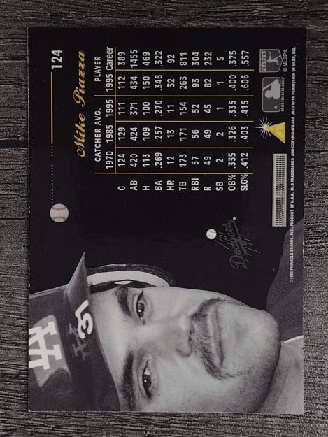 1996 Pinnacle Aficionado #124 Mike Piazza