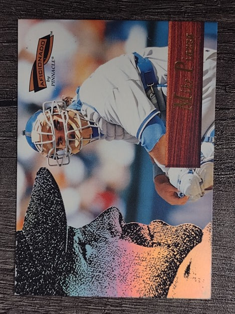 1996 Pinnacle Aficionado #124 Mike Piazza