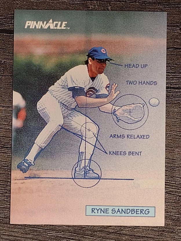 1992 Pinnacle #617 Ryne Sandberg TECH
