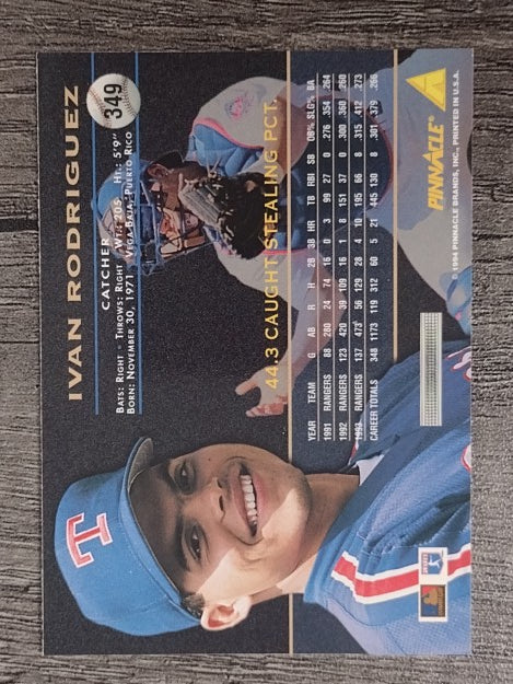 1994 Pinnacle #349 Ivan Rodriguez