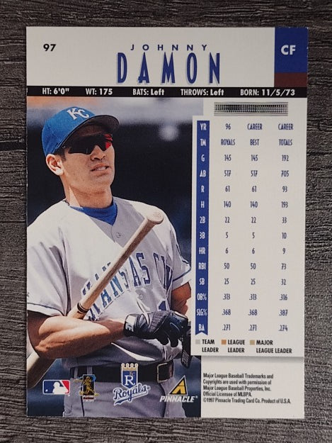 1997 New Pinnacle #97 Johnny Damon