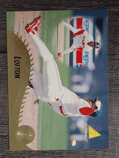 1995 Pinnacle #189 Kenny Lofton