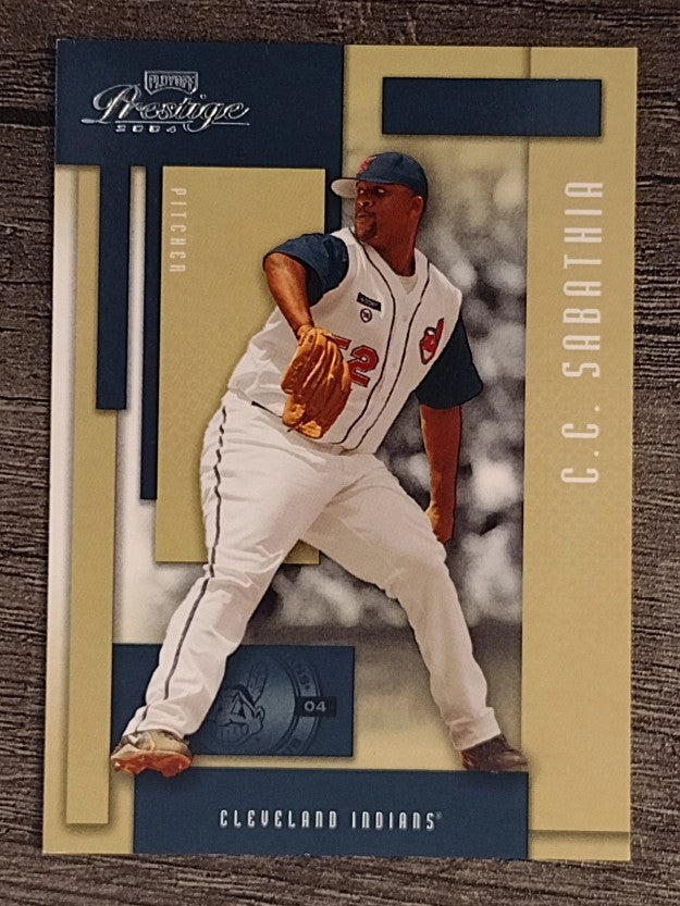 2004 Playoff Prestige #58 C.C. Sabathia