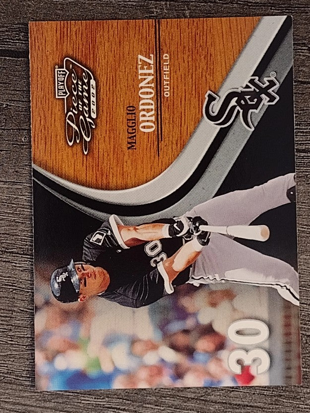 2002 Playoff Piece of the Game #18 Magglio Ordonez