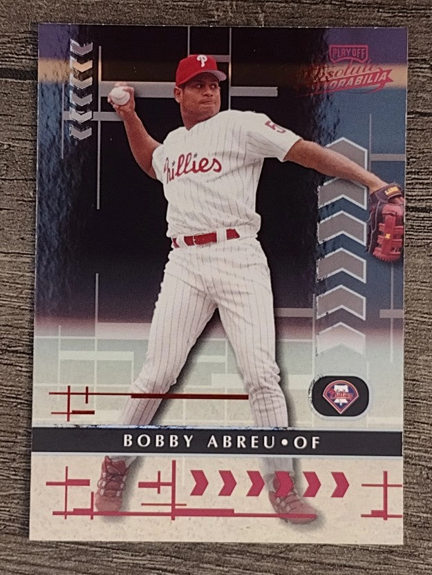 2001 Absolute Memorabilia #53 Bob Abreu