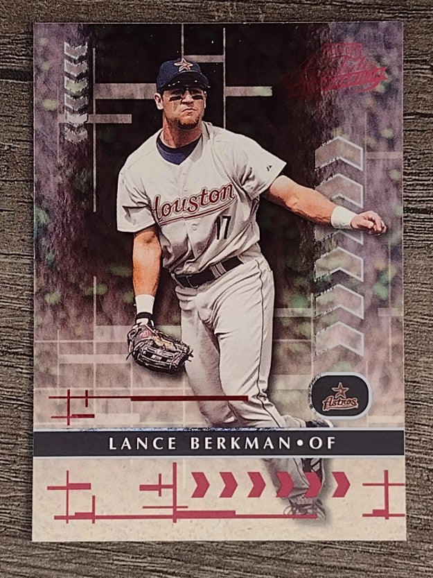 2001 Absolute Memorabilia #74 Lance Berkman