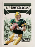 2015 Score All-Time Franchise #6 Brett Favre