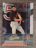 2002 Absolute Memorabilia #127 Tsuyoshi Shinjo