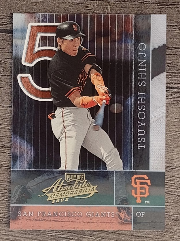 2002 Absolute Memorabilia #127 Tsuyoshi Shinjo