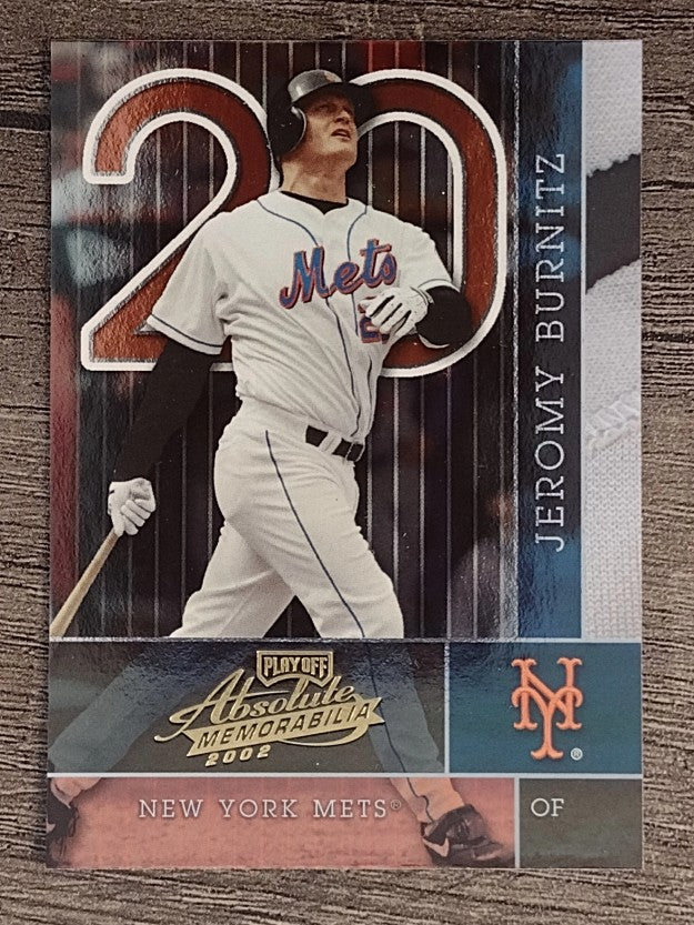 2002 Absolute Memorabilia #103 Jeromy Burnitz