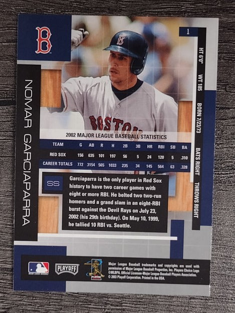 2003 Absolute Memorabilia #1 Nomar Garciaparra