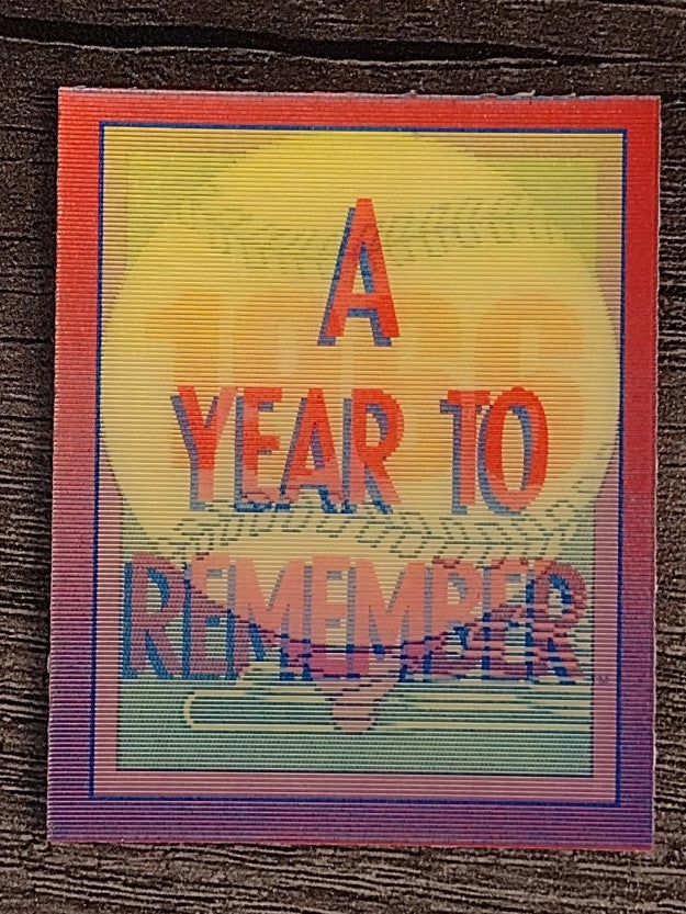 1989 Score Magic Motion Trivia Cards #35 Frank Robinson/1966