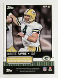 2015 Topps Past and Present Performers #PPPRF Aaron Rodgers/Brett Favre