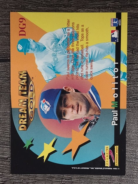 1995 Score Dream Team #DG9 Paul Molitor