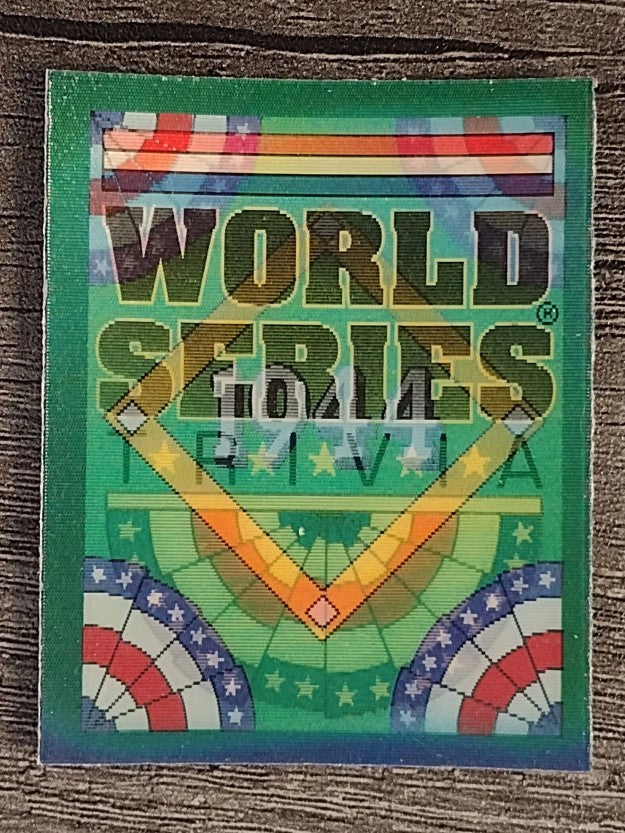 1991 Score Magic Motion Trivia #35 Trivia Card 35