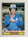 1979 Topps #294 Pepe Frias (VGEX)