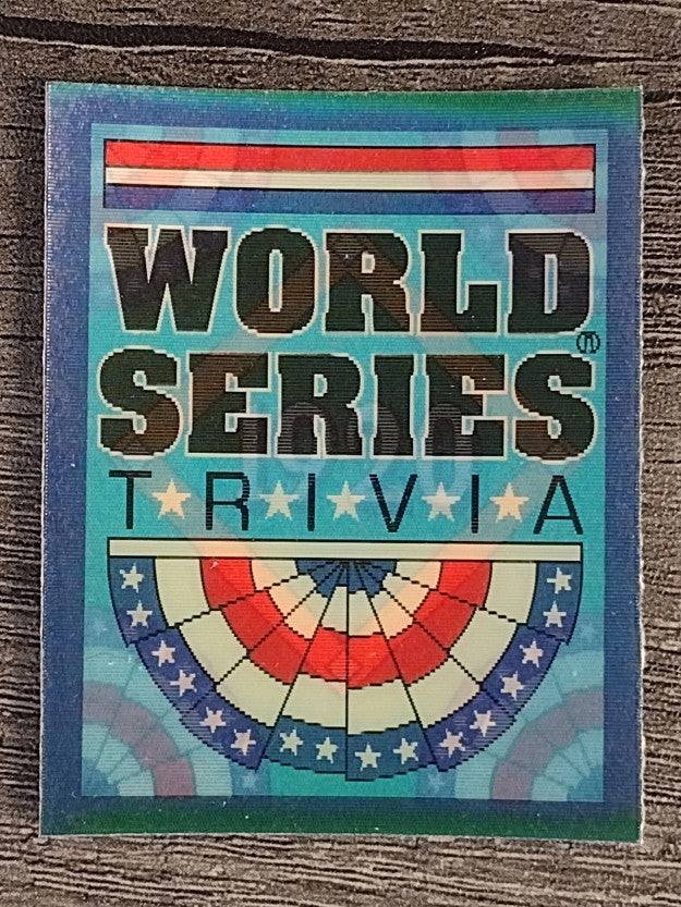 1991 Score Magic Motion Trivia #48 Trivia Card 48