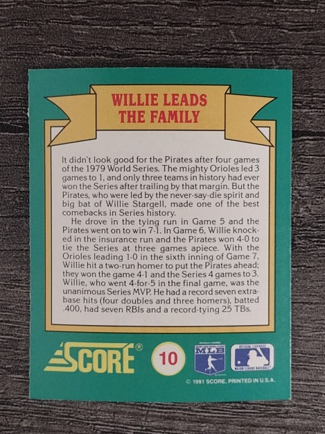 1991 Score Magic Motion Trivia #10 Trivia Card 10