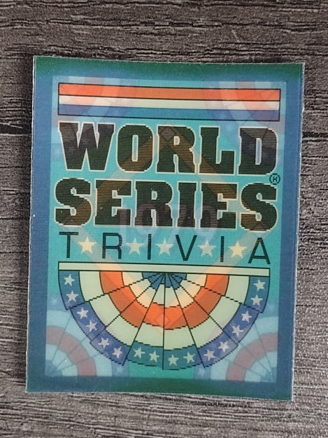 1991 Score Magic Motion Trivia #10 Trivia Card 10