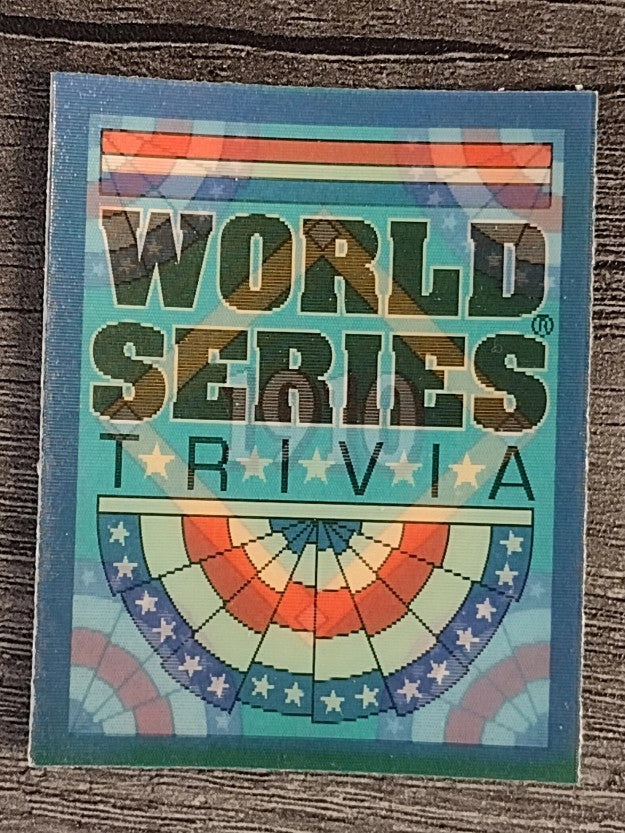 1991 Score Magic Motion Trivia #43 Trivia Card 43
