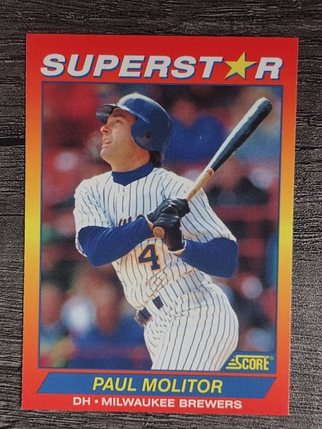 1992 Score 100 Superstars #8 Paul Molitor