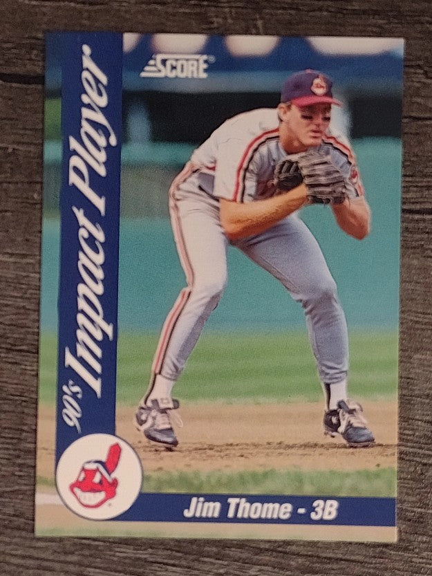 1992 Score Impact Players #36 Jim Thome