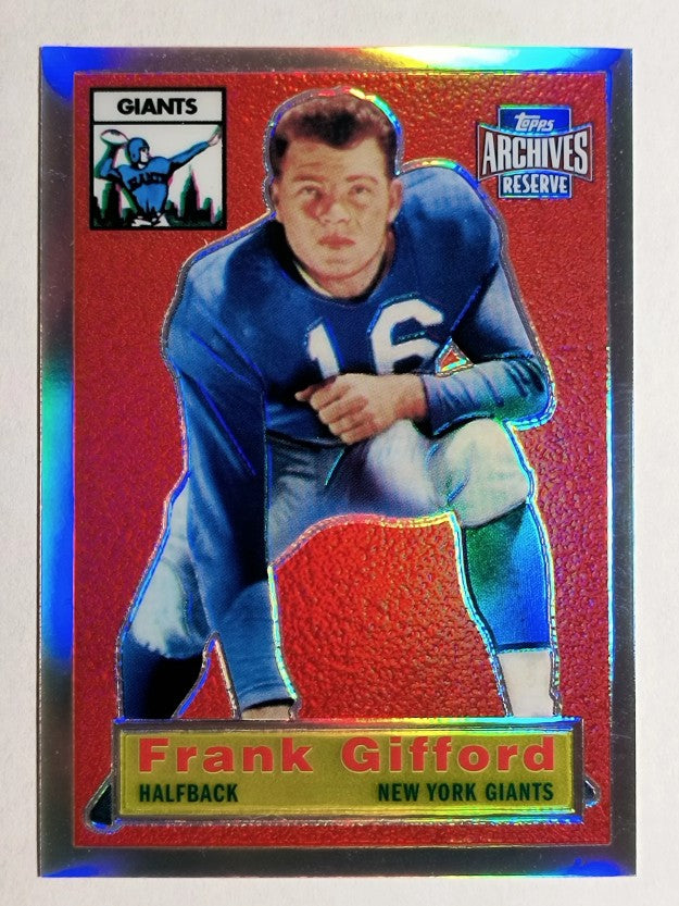 2001 Topps Archives Reserve #32 Frank Gifford 56