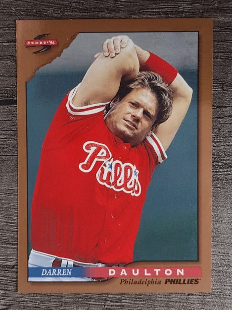1996 Score Dugout Collection #A12 Darren Daulton