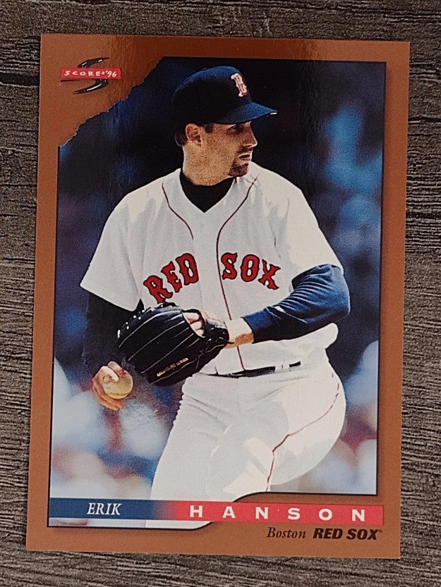 1996 Score Dugout Collection #B43 Erik Hanson