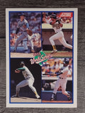 1989 Score #582 Orel Hershiser/Jose Canseco/Kirk Gibson/Dave Stewart WS