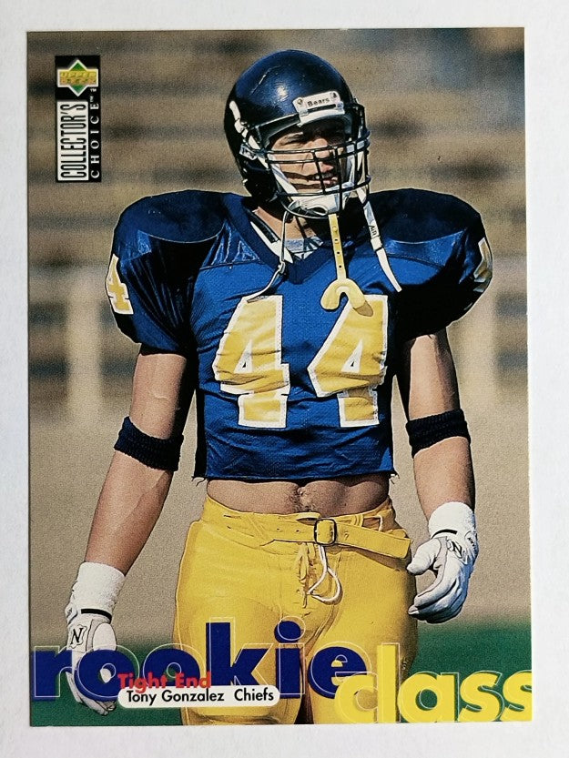1997 Collector's Choice #12 Tony Gonzalez RC
