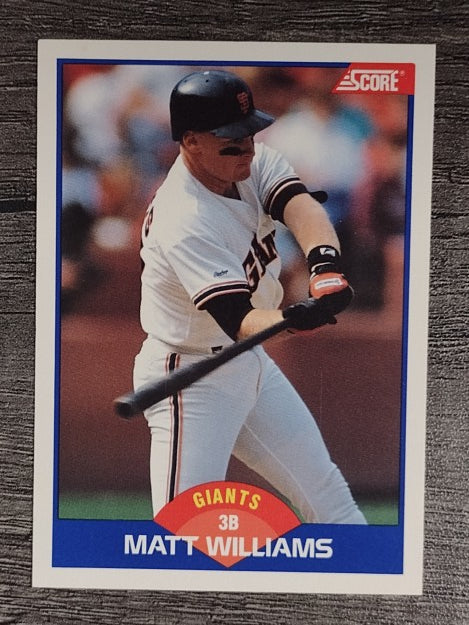 1989 Score #612 Matt Williams