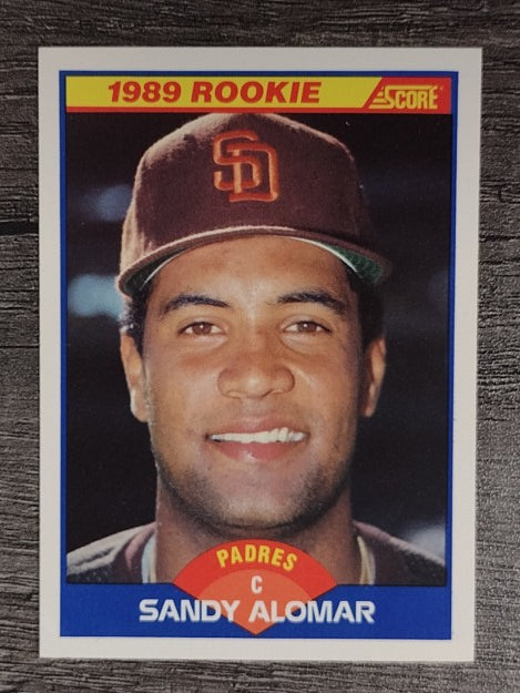 1989 Score #630 Sandy Alomar Jr. RC