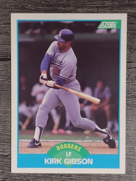 1989 Score #210 Kirk Gibson