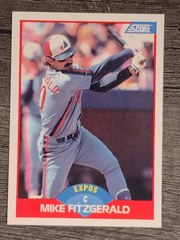 1989 Score #511 Mike R. Fitzgerald