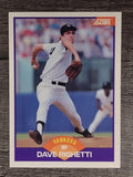 1989 Score #225 Dave Righetti