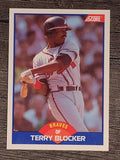 1989 Score #605 Terry Blocker