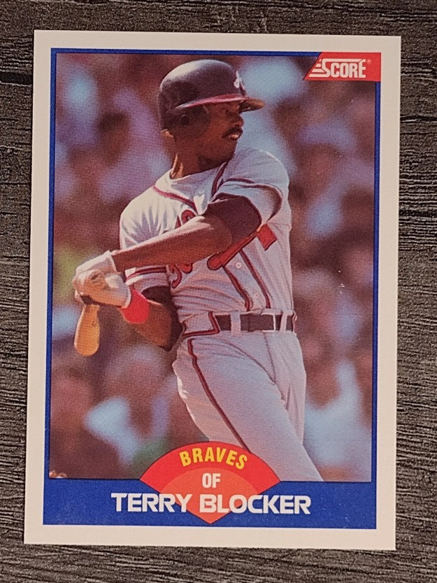 1989 Score #605 Terry Blocker